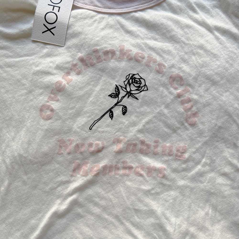 Wildfox Overthinkers Club Johnny Ringer Tee - Picture 3 of 4